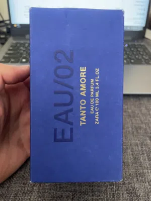 100% Zara EAU/02 Tanto Amore Cologne for Men EDP Eau De Parfum 100 ML (3.4 FL OZ) original
