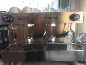 Coffee machine and coffee grinder