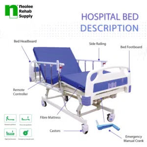 سرير طبي كهربائي 4 حركات نخب اول ومكفول سنتين