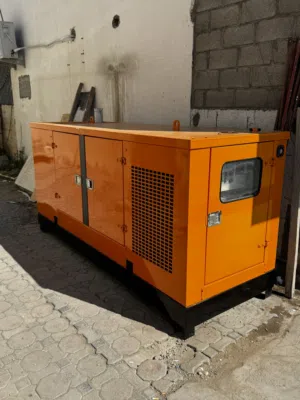 مولد كهرباء تشغيل ديزل شبه جديد