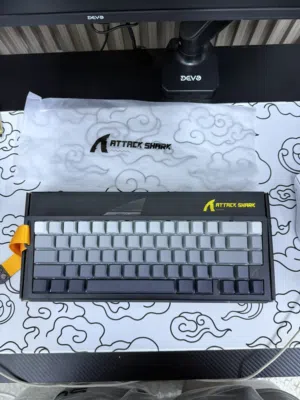 Attack Shark X68Pro Tri-Mode RGB Mechanical Keyboard – Magnetic Switch – Moon Night