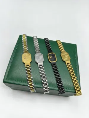 أساور الستانلس الشبابية عندنا مش مجرد إكسسوار، هي ستايل + هيبة + حضور