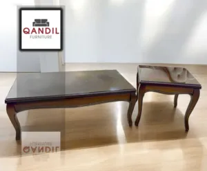 طقم طاولات وسط ضيوف  .. طربيزات .. طاولة .. اسكملات  .. معيشة .. كورنر .. ديكور