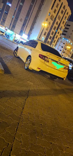 well-maintained 2013 Toyota Corolla Sport 1.8 - in excellent condition ( alloy weel . This GCC
