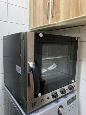 فرن مروحة وبخار كهربائي للمخابز والمطاعم والمشاريع المنزلية