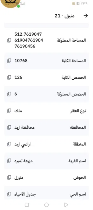 Farm Land for Sale in Irbid An-Nuayyimah
