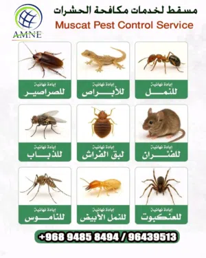 شركه المدخر لمكافحة الحشرات وتنضيف المباني