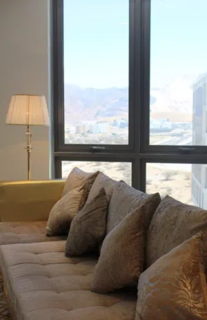 شقة فندقية فاخرة للإيجار في  جراند مول مسقط  Lux Hotel Apart for Rent in of Grand Mall Muscat