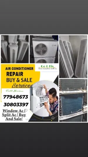 Air Conditioner Repairing Installing & Buiying and Cleaning