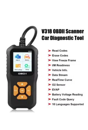 جهاز فحص السيارات OBD2 المطور