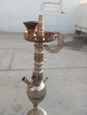 Steel base hookah