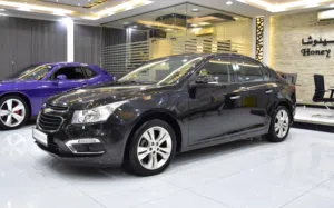 Chevrolet Cruze LT ( 2016 Model ) in Black Color GCC Specs