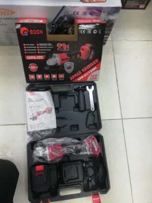 جلندر يدوي بطارية لاسلكي شحن شركة EDON ممتازه 4.5 انش قص حديد الحديد واغراض اخرى