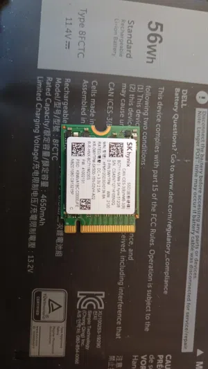SSD 512GB M.2 قياس قصير