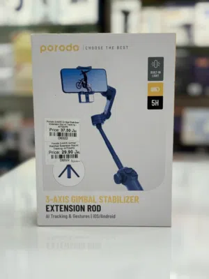 Porodo 3 Axis Gimbal Stabilizer in Muscat / Brand New