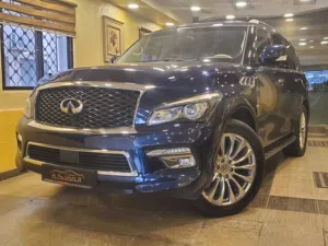 انفنتي QX80 موديل 2015 فل اعلى صنف ومواصفات مع الفتحه