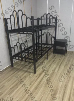 تخت حديد طابقين بأجود انواع الحديد من المصنع مباشره للمستهلك بسعر التكلفه