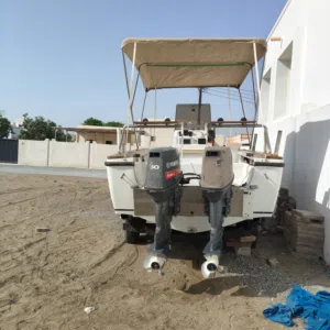ياماها 60 2014+ياماها 60 2024 مسرفسات وبحالة ممتازه مع بور ستيرينك m flex و ثنين كنترول وكالة ياماها
