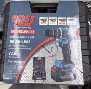 Drill screwdriver with battery BOSS