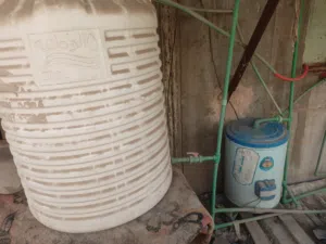 برميل ماء+ سخان ماء كلش نضيفات
