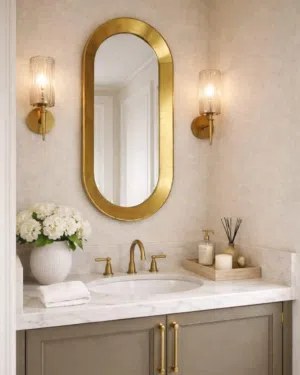 مرايا حائط ديكورية باحجام مختلفة ومتنوعة