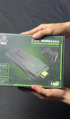 جهاز العاب Game Stick Lite يحتوي على العاب ps1 والعاب سيكا والعاب ماريو بسعر 20 الف ومتوفر توصيل ب5