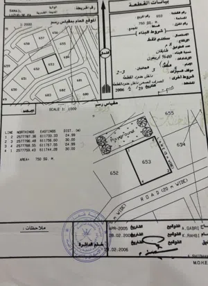 Residential Land for Sale in Al Dakhiliya Sumail