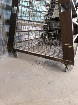 ستاند ارفف حديد متحرك ثقيل