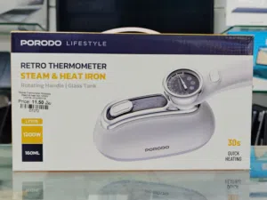 Porodo Steam & Heat Iron 1200W Rotatable in Muscat / Brand New