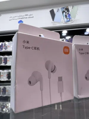 سماعات شاومي الاصلية مدخل تايب سي  HeadPhone Type-C Mi original  توصيل مجاني داخل عمان لمناطق محدودة