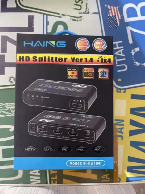 موزع HDMI Splitter (جديد كلياً) يدعم 4K