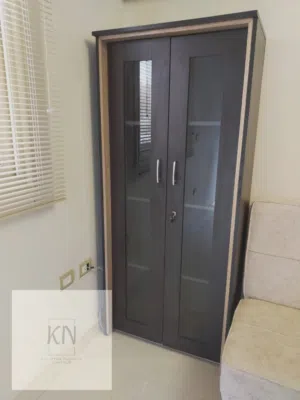 مكتبه ملفات خشب mdf اسباني  مقاس 80سم عمق 40سم ارتفاع 2م اثاث مكتبي