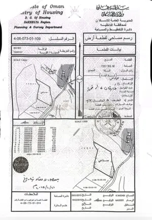 Industrial Land for Sale in Muscat Misfah