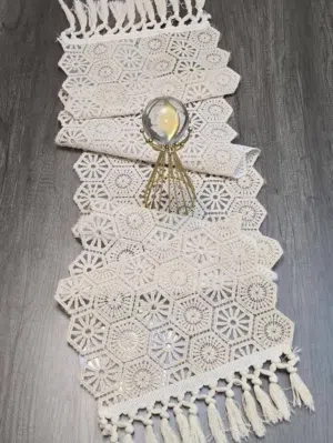 مفرش مكرميه