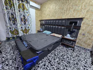 غرفت نوم اخت جديده 9 قطع وياها مرايا بعد وطابوريه السعر مليون و750