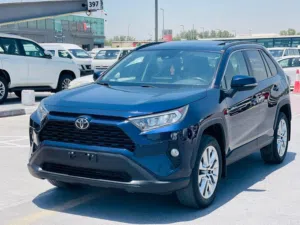 2019.TOYOTA RAV4 XLE 4X4 BLUE FULL OPTION IMPORT FROM USA...