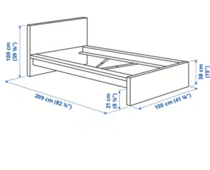 IKEA single bed