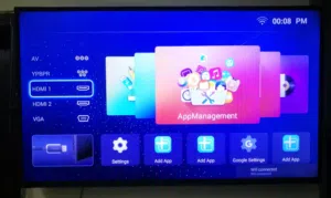 JVC 55” Smart Google TV 4k display