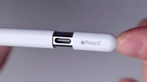Apple Pencil (الجيل الثاني – منفذ USB-C) القلم الأصلي من أبل لتجربة رسم وكتابة مذهلة على