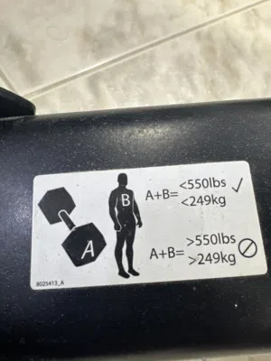 Heavy duty bench