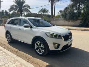 كيا سورنتو 2016 خليجي 6 سلندر رقم بغداد  Kia sorento v6 2016