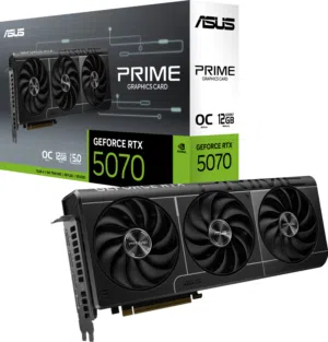 ASUS GeForce RTX 5070 Prime OC 12 GB جديدغير مستخدم