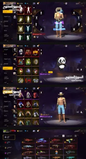 Free Fire Accounts and Characters for Sale in Al Dakhiliya