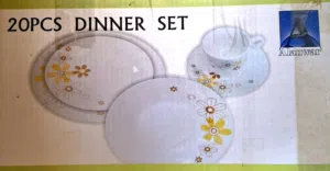 20 PCS Dinner Set- Ceramic NEW