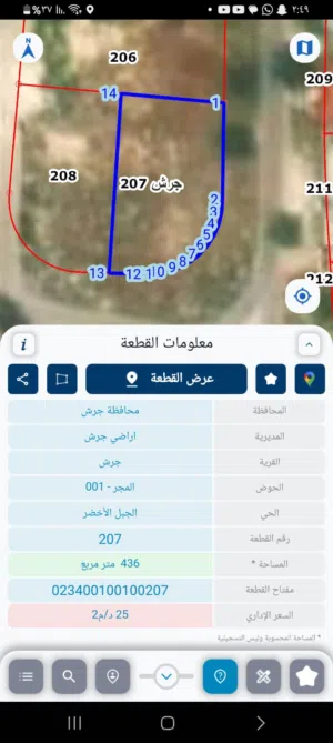 Residential Land for Sale in Jerash Other