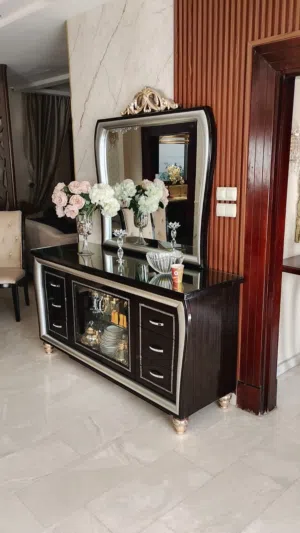 غرفة سفرة ضيوف تركي ماركا مسجله Gamezeer فخمه جدا البيع بداعي التغيير والتجديد