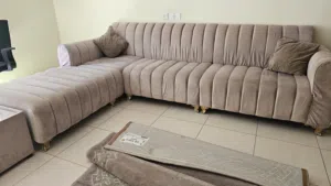 L shape sofa set