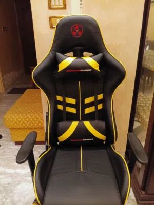 الكرسي الجيمنج الجلد المستعمل بحالة الوكالة والجديد ( في مشكلة بالجك بسيطة  جدا جدا ) + قابل للتفاوض