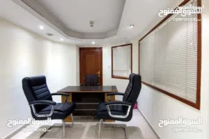 مكتب حاضنة أعمال للإيجار مع رخصه مهن فقط ب 250 دينار سنوياً