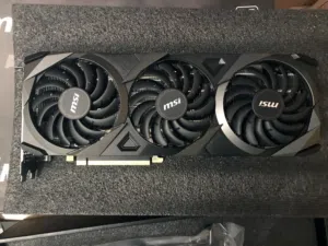 للبيع كرت الشاشه MSI ventus  for sale GPU RTX 3070 ti MSI ventus الكرت بحال الوكالة الوكالة